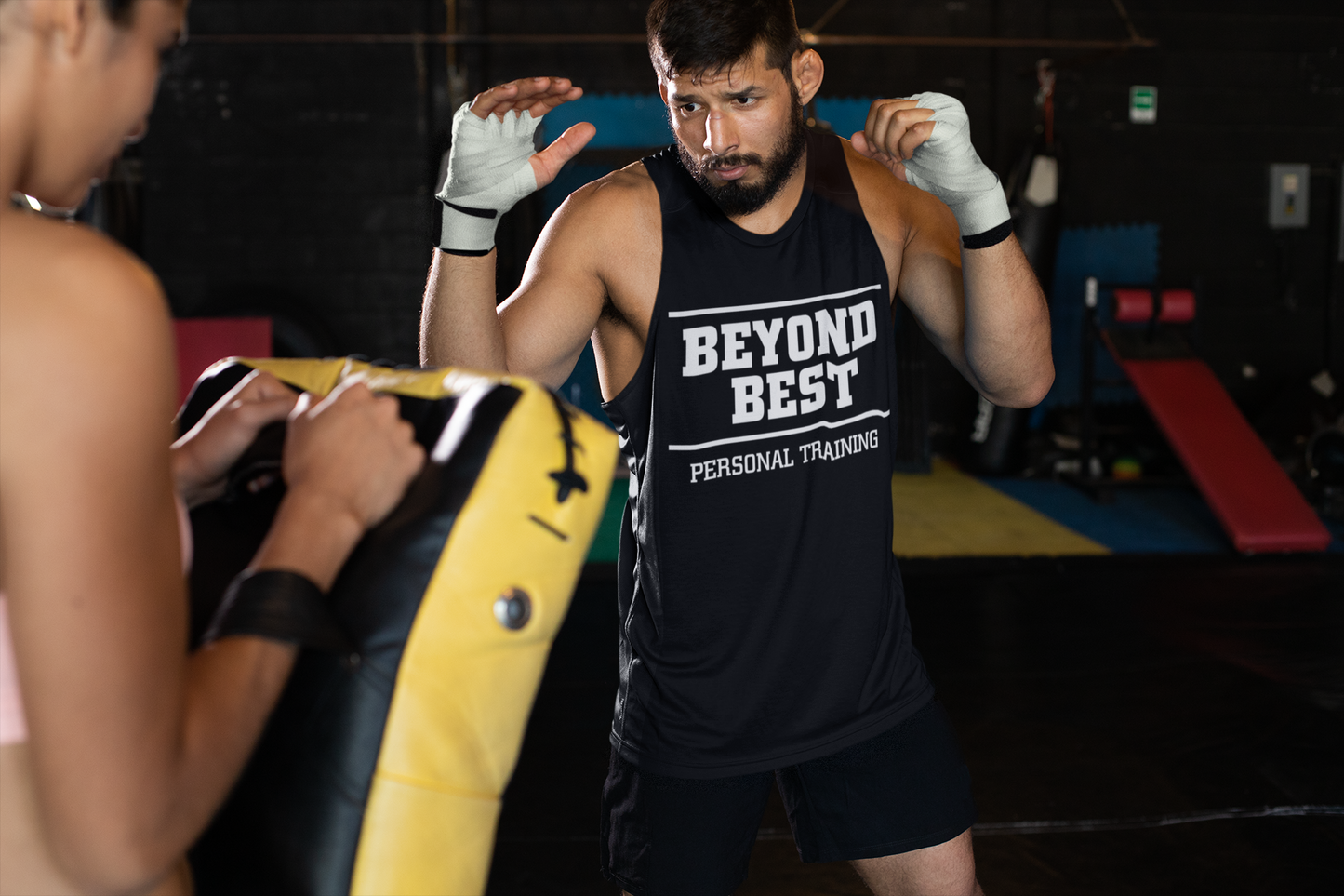 Beyond Best - Lowdown Singlet - Chest Print - SINISTER KINGS