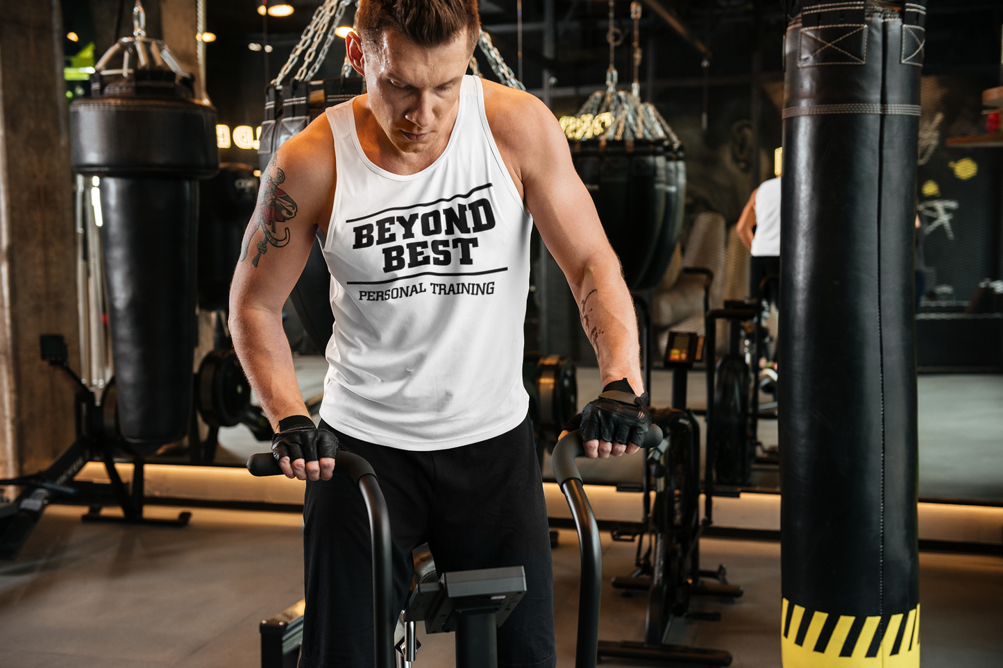 Beyond Best - Lowdown Singlet - Chest Print - SINISTER KINGS