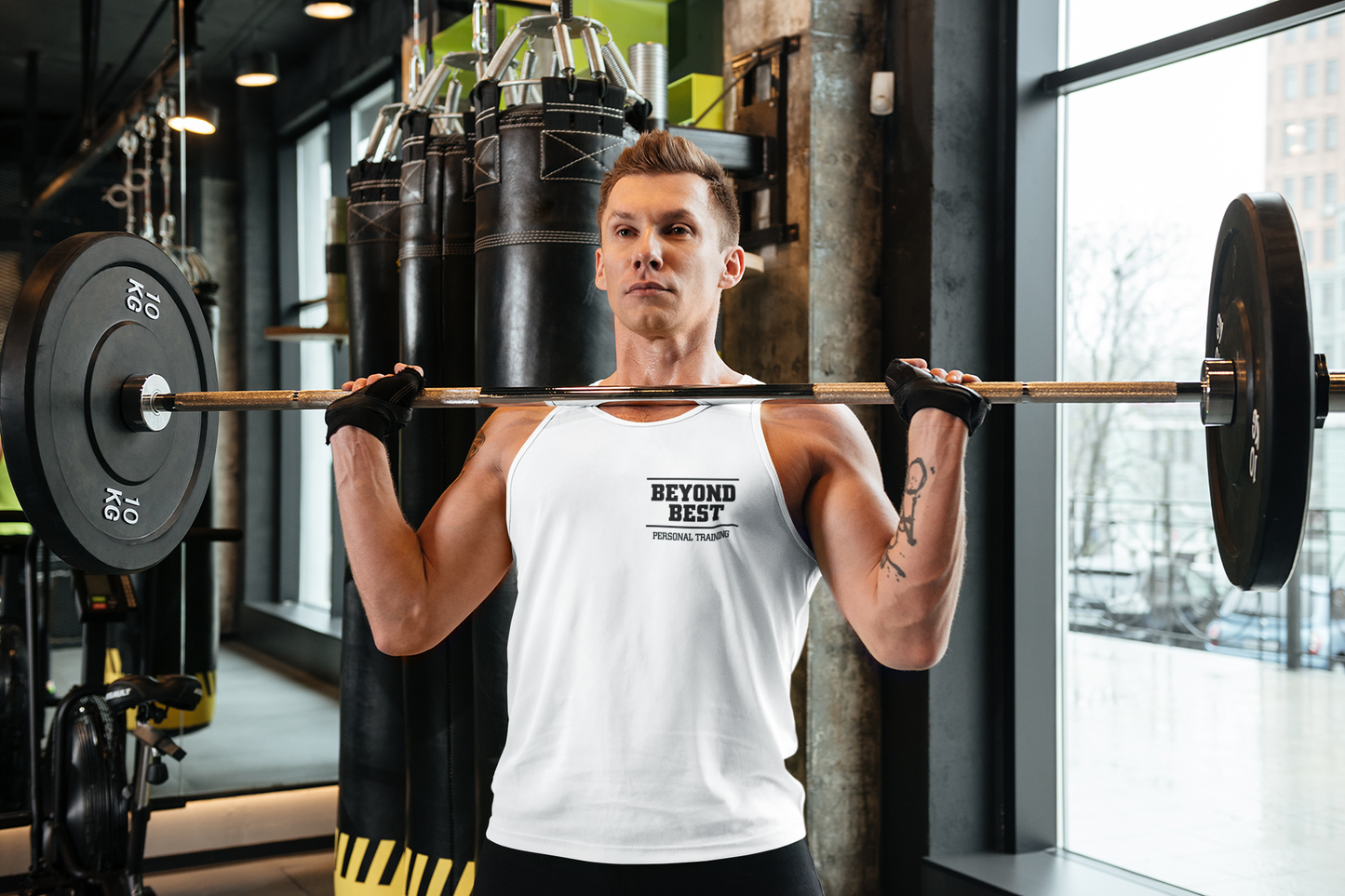 Beyond Best - Lowdown Singlet - Left Pocket Print - SINISTER KINGS