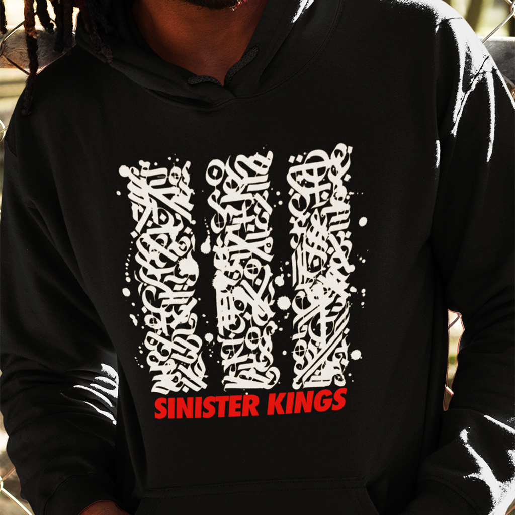 Calligraphy Kings - Hoodie - SINISTER KINGS