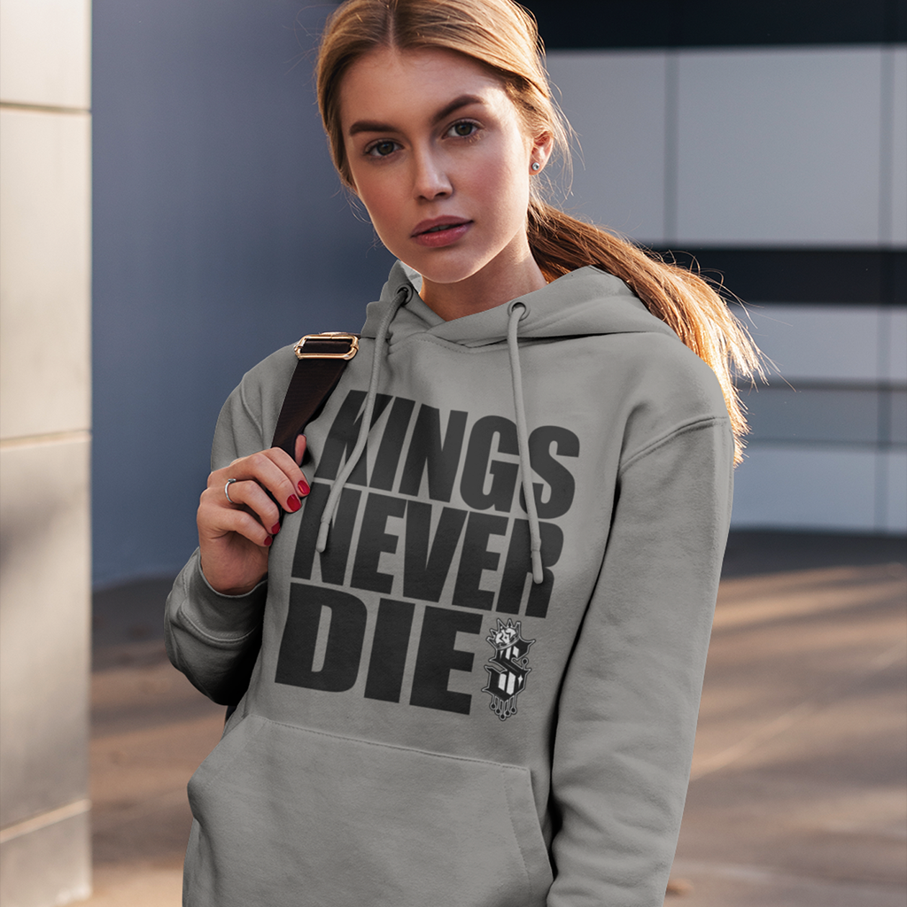 Kings Never Die Hoodie - Front - SINISTER KINGS