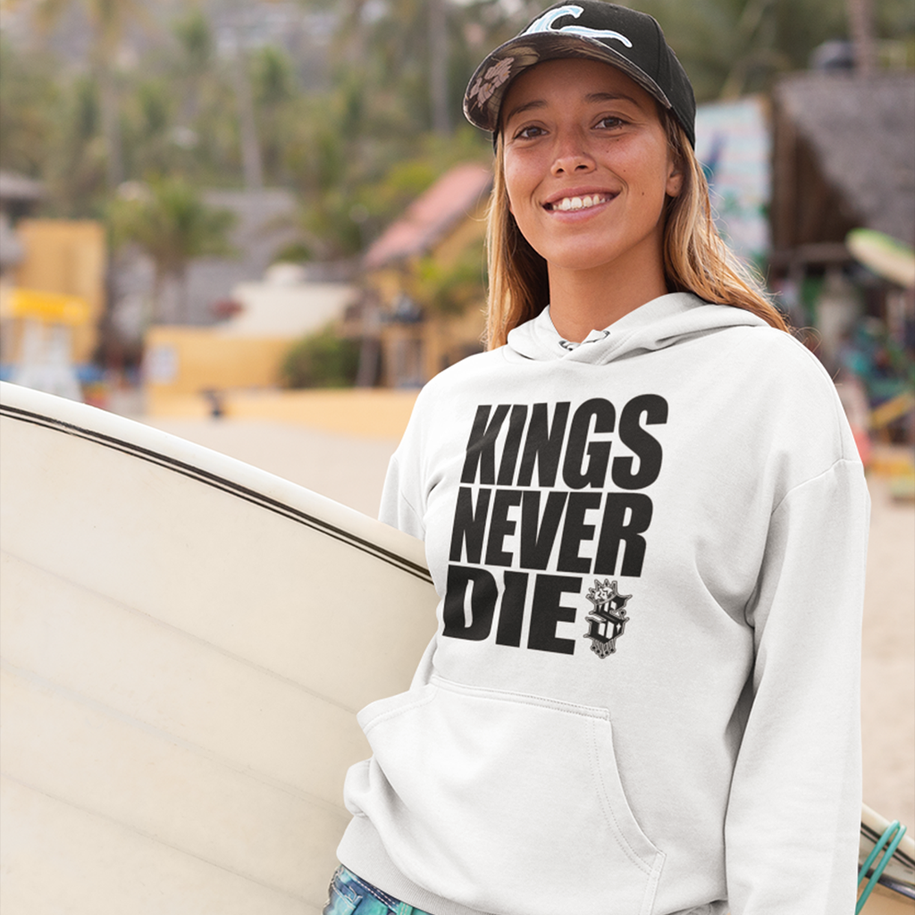 Kings Never Die Hoodie - Front - SINISTER KINGS