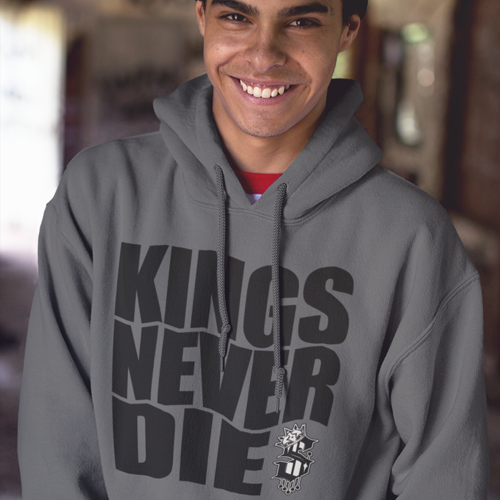 Kings Never Die Hoodie - Front - SINISTER KINGS