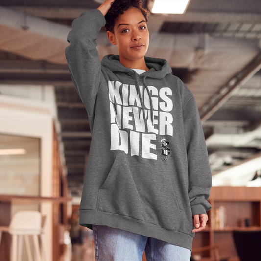 Kings Never Die Hoodie - Front - SINISTER KINGS