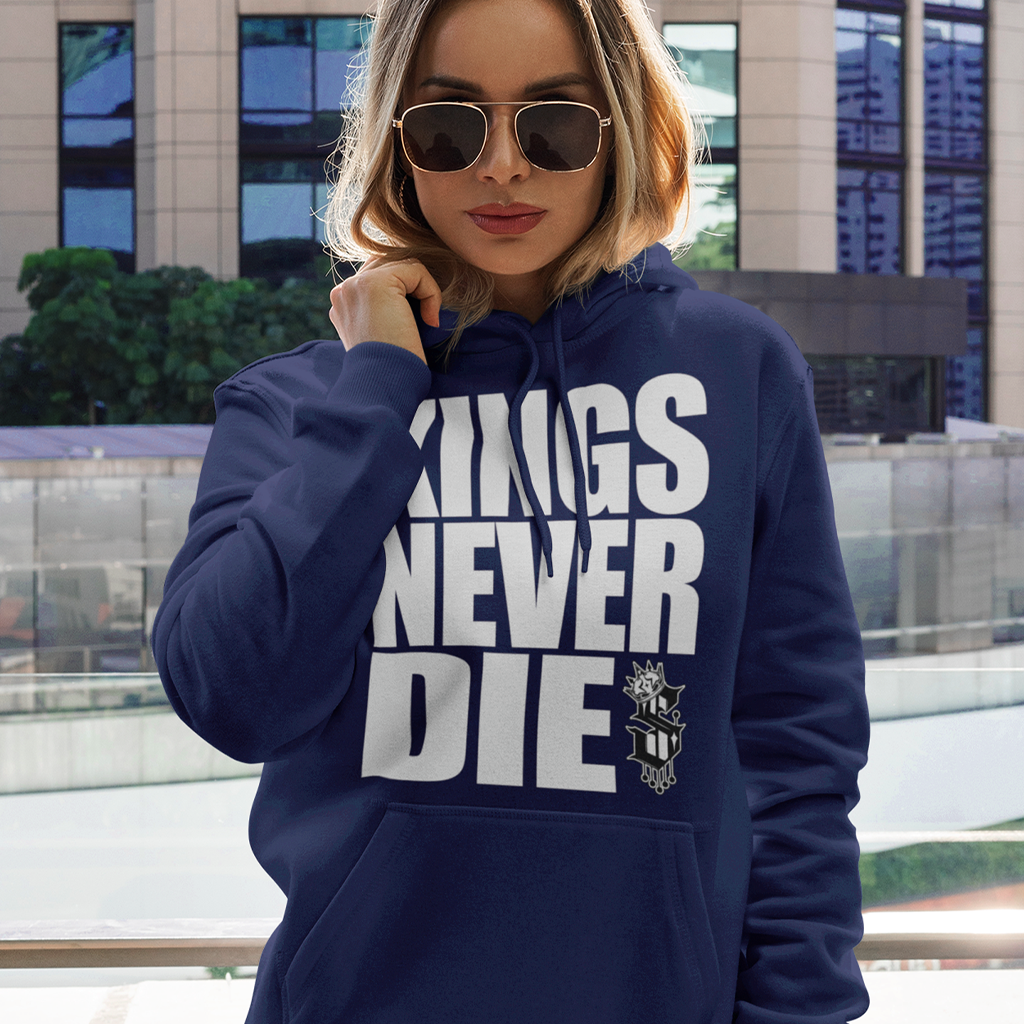 Kings Never Die Hoodie - Front - SINISTER KINGS