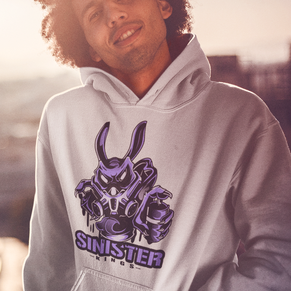 Rabbit Spray Can - Hoodie - SINISTER KINGS