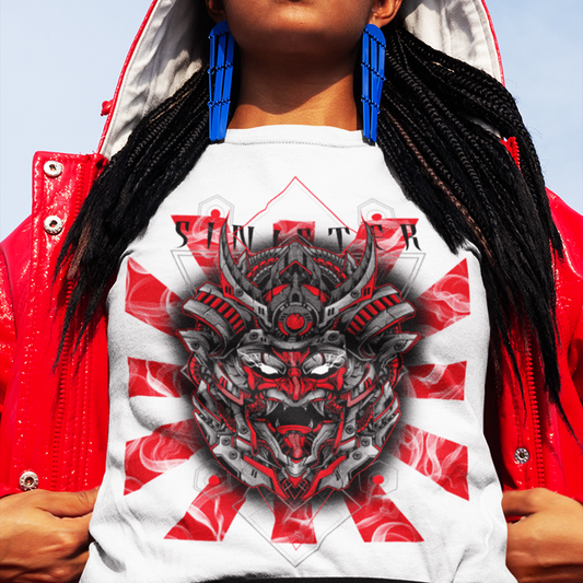 Red Samurai - Women's Tee - SINISTER KINGS