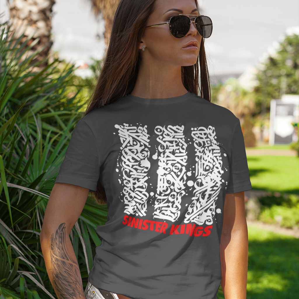 Calligraphy Kings - Women's Tee - SINISTER KINGS