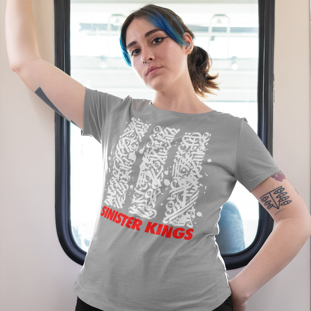 Calligraphy Kings - Women's Tee - SINISTER KINGS
