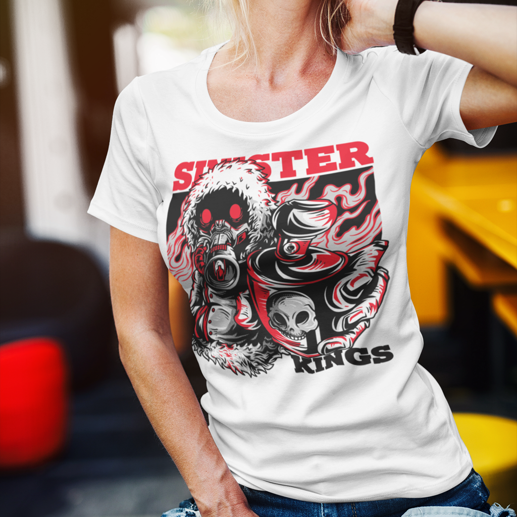 Eskimo Skull - Women's Tee - SINISTER KINGS