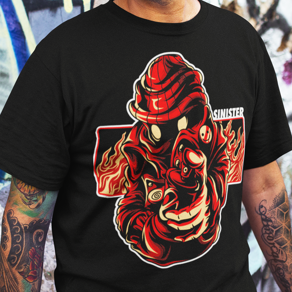 Spray Can - RED - Men's Tee - SINISTER KINGS