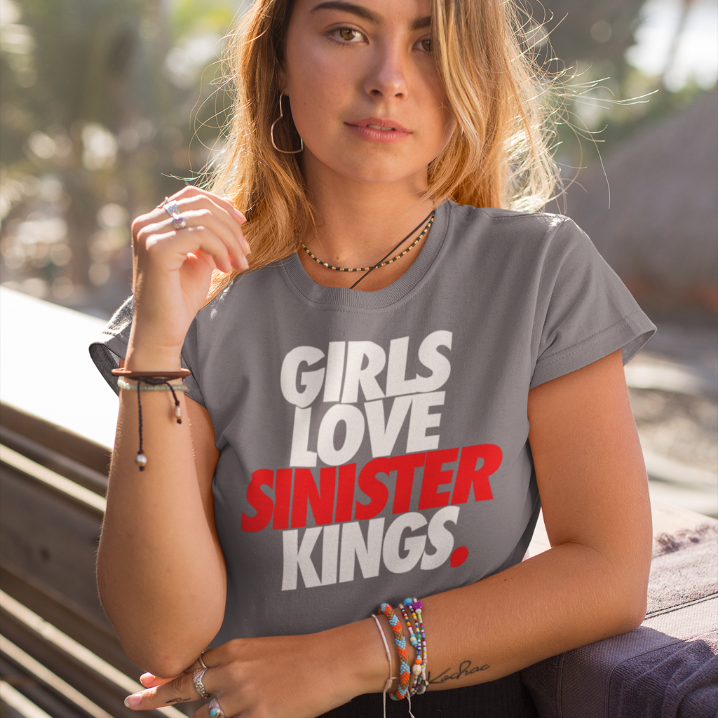 Girls Love Sinister Kings - Women's Tee - SINISTER KINGS