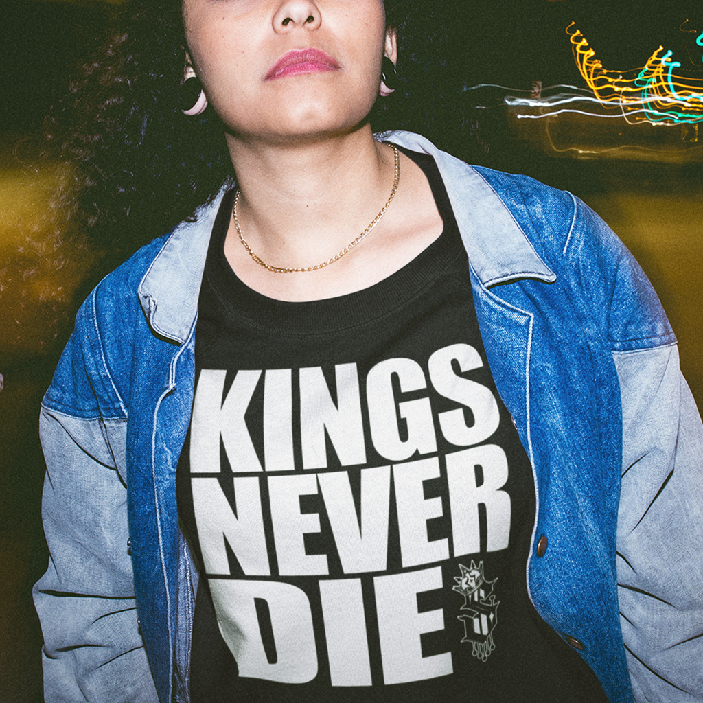 Kings Never Die - Women's Tee - SINISTER KINGS
